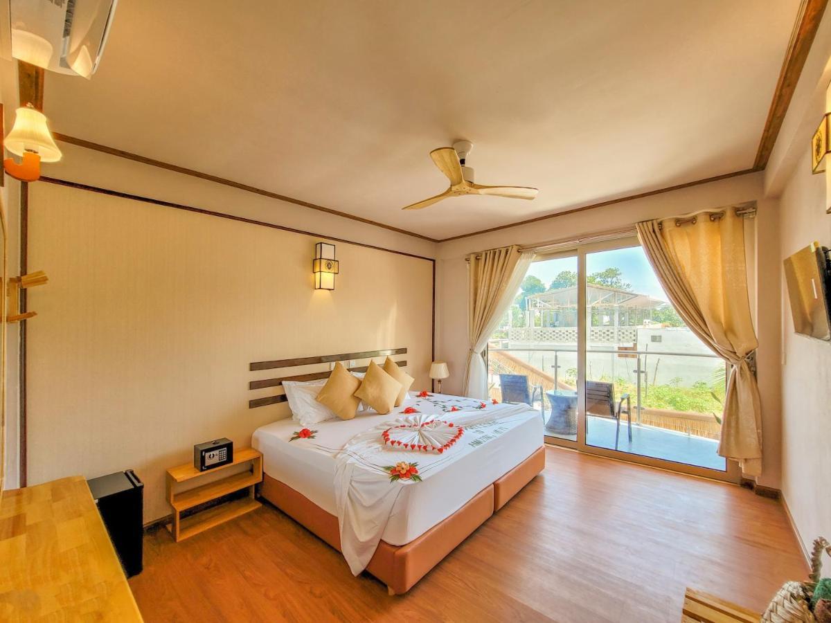 Amazing View Guest House Thoddoo Bagian luar foto
